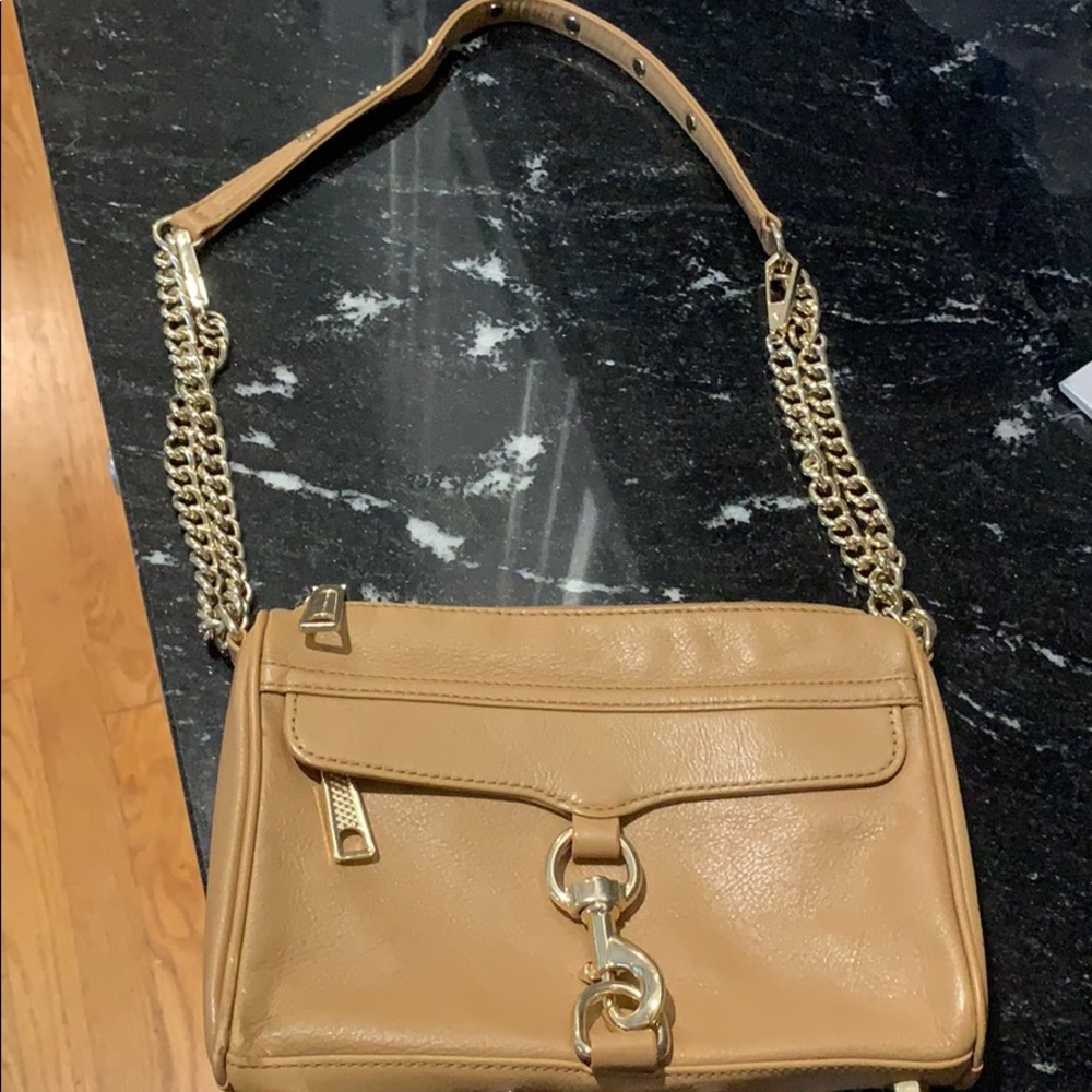 Beige Rebecca Minkoff  adjustable cross body